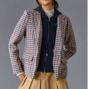 NWT By Anthropologie Dickie Blazer 1X